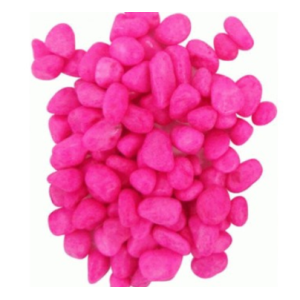 AKVARYUM TAŞI 10 KG ( BOYUT NO: 2 )  RENK: PEMBE